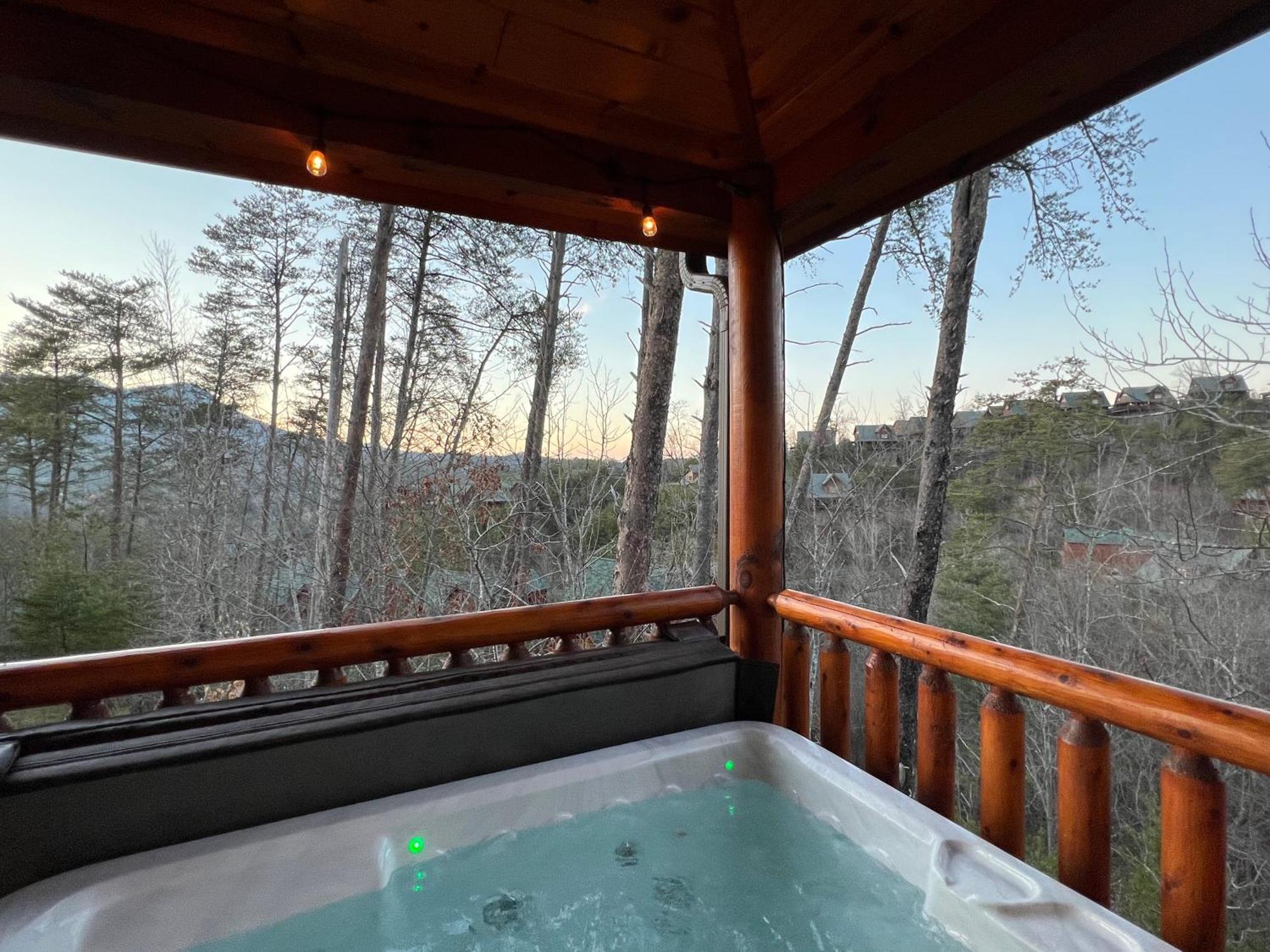 Indoor Heated Pool Hot Tub Cabin Sevierville Exterior foto